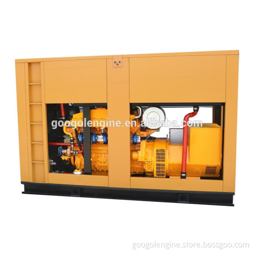 60Hz 1800RPM Silent Biogas Generator 160kW 200kVA CHP